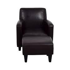 Leather chairs and ottomans in hundreds of leather colors. 52 Off Ikea Ikea Bonded Brown Leather Chair And Ottoman Chairs