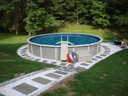 Above ground pools with decks will create a pleasant situation in the sun place for your loved ones and friends. Above Ground Rectangle Pool Landscaping Ideas