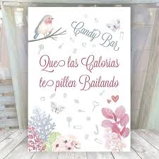 Mesas dulces, ceremonias, regalos, photocall, banquete… decora tu boda con el estilo que mejor vaya contigo. Cartel Boda Primavera Candy Bar
