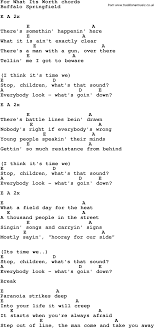 song lyrics with guitar chords for for what its worth guitar chords guitar chords and lyrics easy guitar songs