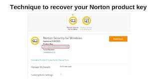 Technique To Recover Your Norton_product_key Norton