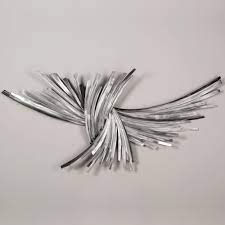 A towel rack can sit on the floor, providing plenty of room for towels. Contemporary Modern Metal Wall Art Novocom Top