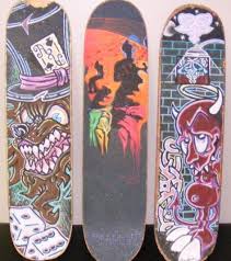 Grip Tape Skateboard Art Paint Pens Painted Skateboard Skateboard Deck Art Skateboard Art