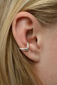 Chevron Oreille Manchette Oreille Wrap Or Boucle Etsy Silver Ear Cuff Ear Cuff Ear Jewelry