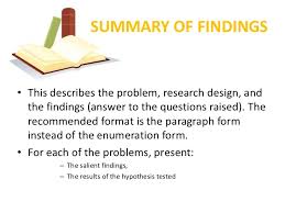 In other words, the frontend serves as a summary of the. The Thesis And Its Parts