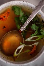A bone broth fast means you consume bone broth several times per day but not much other solid food. Scallion Ginger Bone Broth A Highly Drinkable Broth Inherited Salt Chicken Bone Broth Recipe Bone Broth Soup Recipes Bone Broth Recipe