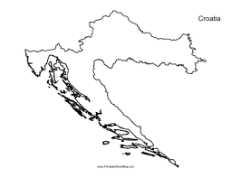 1934 in village blagaj, kupres municipality, bosnia and herzegovina iva was tattooed by women from kupres when they were refugees in uskoplje after the second wold war. This Printable Outline Map Of Croatia Is Useful For School Assignments Travel Planning And More Free To Download And Print Map Map Outline Constellation Map