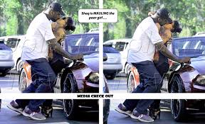 Shaquille O Neal Photo D Humping His Girlfriend Hoopz On The Side Of Their Car Get A Room Guys Celebrity Gossip Entertainment News