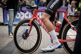 He even won his first race on that bike, as we reported at the time. 4 Weeks Of Mvdp A Post By Canyon Bicycles On Strava