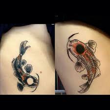 Fuckyeahtattoos Yin Yang Koi Yin Yang Tattoos For Couples Couple Tattoos