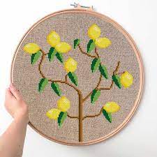 If you've cross stitched before, you likely already know what to look for in a pattern. Extra Large Lemon Tree Cross Stitch Kit By Studio Koekoek