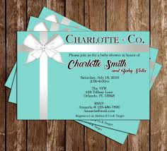 Novel Concept Designs Tiffany Co Gender Neutral Baby Shower Invitations