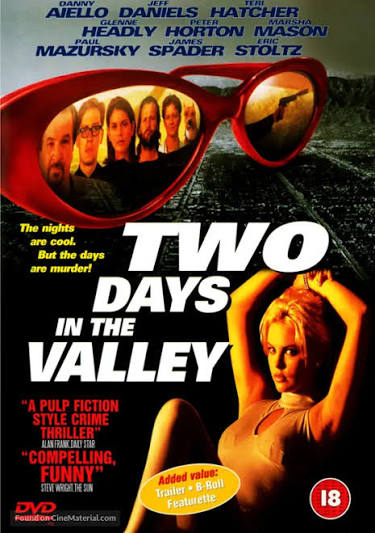 2 Days in the Valley (1996) British dvd movie cover