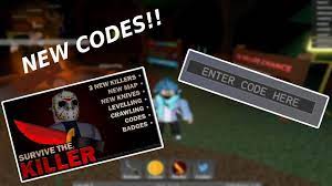 All survive the killer codes coins, xp, knives, weapons and tons of rewards to survive the killer, just check if you have redeemed them all: Pin Di Roblox