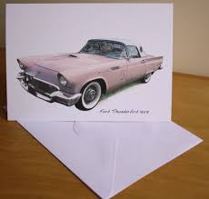 Image result for Peach 1958 Thunderbird