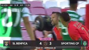 Benfica are looking for a win at sporting to avoid being cut adrift in the title racecredit: Rfqctgawie7hnm