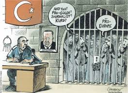 Afbeeldingsresultaat voor geblokkeerd door turkije cartoon