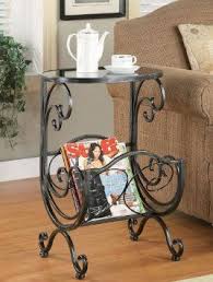 Amazon Com Coaster Metal And Glass Accent Table With Storage Furniture Decor Metal Accent Table Glass Top Accent Table Glass Accent Tables