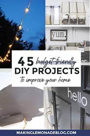 A common misconception is that home improvement is always costly, when, in reality. 45 Free Or Inexpensive Home Improvement Ideas Making Lemonade
