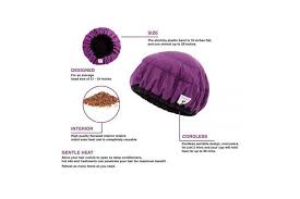 Deep conditioning seems simple enough, right? Dick Smith Purple Black Deep Conditioning Thermal Heat Leopard Print Cap W Disposable Shower Caps Curly Girl Method Steaming Haircare Therapy Soft Plush Cotton Stretchy Nylon Microwave Safe