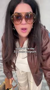 take a shot everytime you see me wearing this @LAMARQUE jacket! #mylamarque  #lamarque #loewesunnies #32weekspregnant #maternityfashion