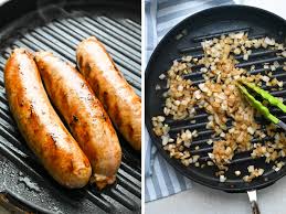 Cook the linguica in a large skillet until browned. Baked Spaghetti Pie With Portuguese Linguica Sausage Garlic Zest