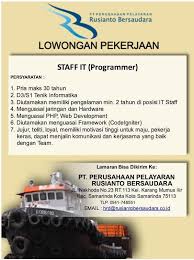 Bank di samarinda cari di antara 17.400+ lowongan kerja terbaru pekerjaan penuh waktu, sementara dan paruh waktu langganan informasi lowongan kerja cepat & gratis pemberi kerja terbaik di samarinda kerja: Loker Kaltim Posts Facebook