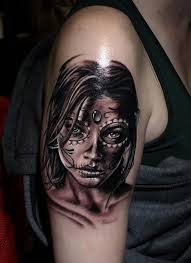 50 Drop Dead Gorgeous Santa Muerte Tattoos Tattoos Cool Tattoos Insane Tattoos