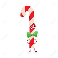 Christmas Candy Cane With Green Bow Funny Character Cartoon Royalty Free Cliparts Vectors And Stock Illustration Image 67973114 Christmas candies cartoon icon vector. christmas candy cane with green bow funny character cartoon