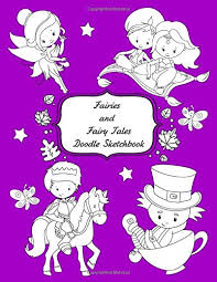 How to draw a fairy. Fairies And Fairy Tales Doodle Sketchbook Activity Book With Easy To Follow Simple Line Drawings For Doodle Fans Of Any Age Doodle Challenge For Budding Artists Wodehouse Anna Lidia 9781660734214 Amazon Com Books