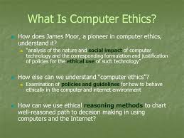 Goodness cannot be defined through a list of dos and don'ts Chapter Twelve Computer Ethics And The Internet Review Ppt Download