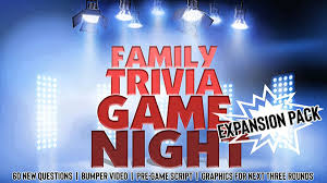 We may earn commission on some of the items you choose to buy. Family Trivia Game Night Expansion Pack Volume Two Missions Events Camps Download Youth Ministry