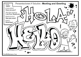 Engage your students with these spanish coloring pages. Coloring Pages In Spanish Harmonious Coloring Pages Free Coloring Pages Coloring Creative Free Christia Spanish Words Free Coloring Pages School Coloring Pages