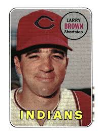 1969 Topps BASEBALL Larry Brown #503