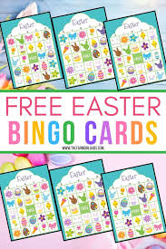 Nonetheless, free printable bingo cards has more than that function. Free Easter Bingo Printable Game Cards The Farm Girl Gabs