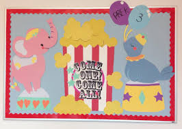 Circus Themed Bulletin Board Circus Theme Classroom Carnival Classroom Classroom Themes