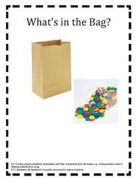 What S In The Bag Teaching Mathematics Probability Math Probability Lessons