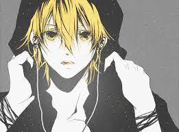Image of anime clipart aesthetic circle transparent cartoon free. Anime 662561 Yellow Eyes Boy And Yellow Hair On Favim Com