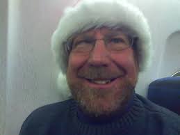 Showing off my favourite Christmas hat!