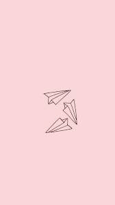 Pastel Pink Paper Planes Di 2020 Kertas Aplikasi Ikon Aplikasi