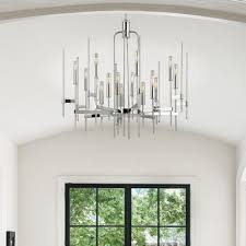 Industrial chandeliers combine a modern look with an. Modern Entryway Foyer Lighting Fixtures Lumens