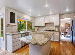 Welcome to our gallery featuring santa cecilia light granite with white cabinets backsplash ideas. Santa Cecilia Granite Countertops Design Cost Pros And Cons Homeluf