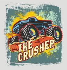 Monster truck web button isolated on a background. Monster Truck Vector Images Over 750