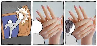 Hand fetish man : r/ShitPostCrusaders