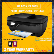 Pacchetto suddiviso in driver windows e mac con funzionalità complete o di base. Hp Deskjet Ink Advantage 3835 All In One Printer Shopee Malaysia