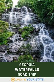 Take The Georgia Waterfalls Road Trip To 10 Beautiful Falls In 2020 Trip Fun Places To Go Family Friendly Road Trips