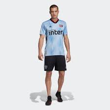 Veja em detalhes o novo uniforme reserva do tricolor paulista! Camisa Sao Paulo Fc Iii Adidas Azul Dz5630