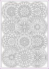 This coloring page features a picture of mandala with lion's head to color. Printable Lion Mandala Coloring Pages Novocom Top