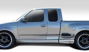 Equipped with power breaks, power steering, and auxiliary fuel tank and converted a/c. 97 03 Ford F150 Bt 1 Duraflex Side Skirts Body Kit 112129 Ebay