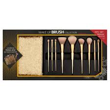 make up brush collection for
